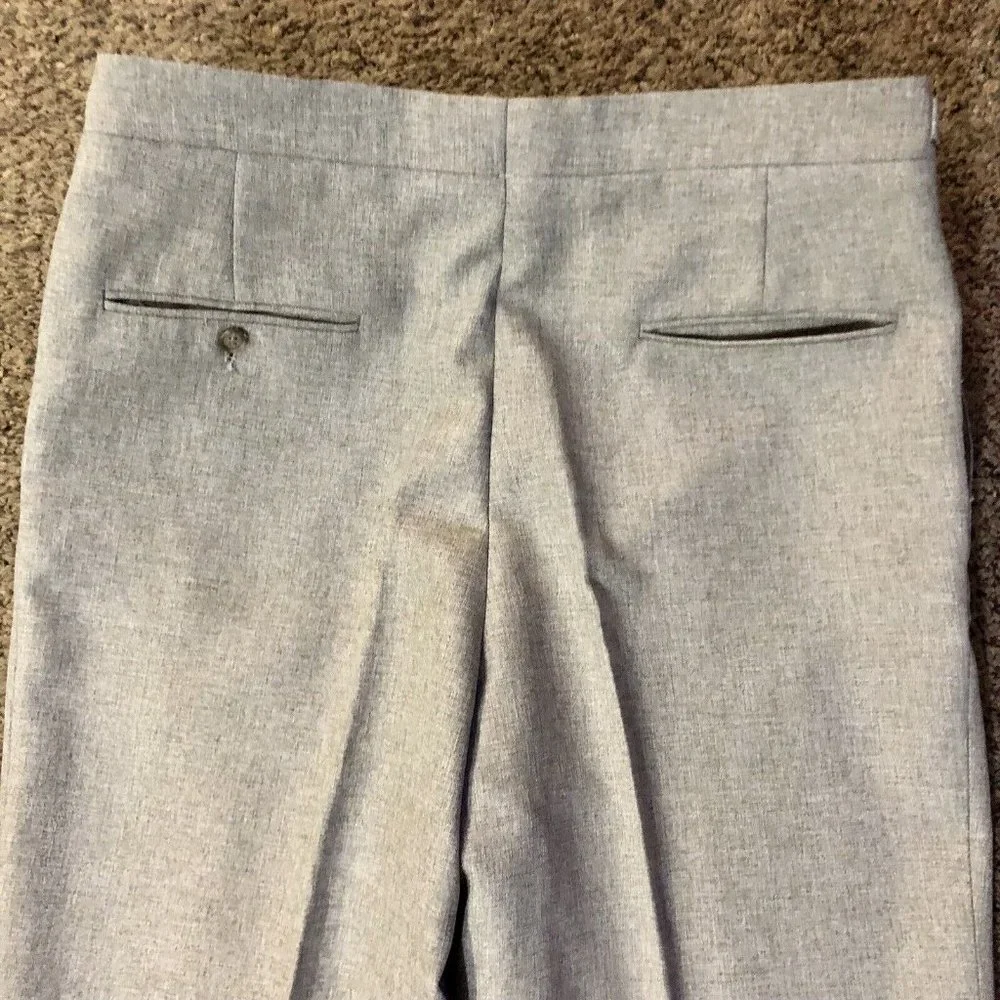 Vintage Dress Pants Mens 38R Used Brown Blend Textured - Picture 6 of 11